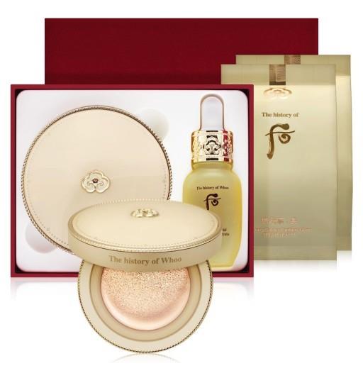 The History of Whoo Gongjinhyang Mi Luxury Cushion+Refill 2ea+Ampoule/No.21