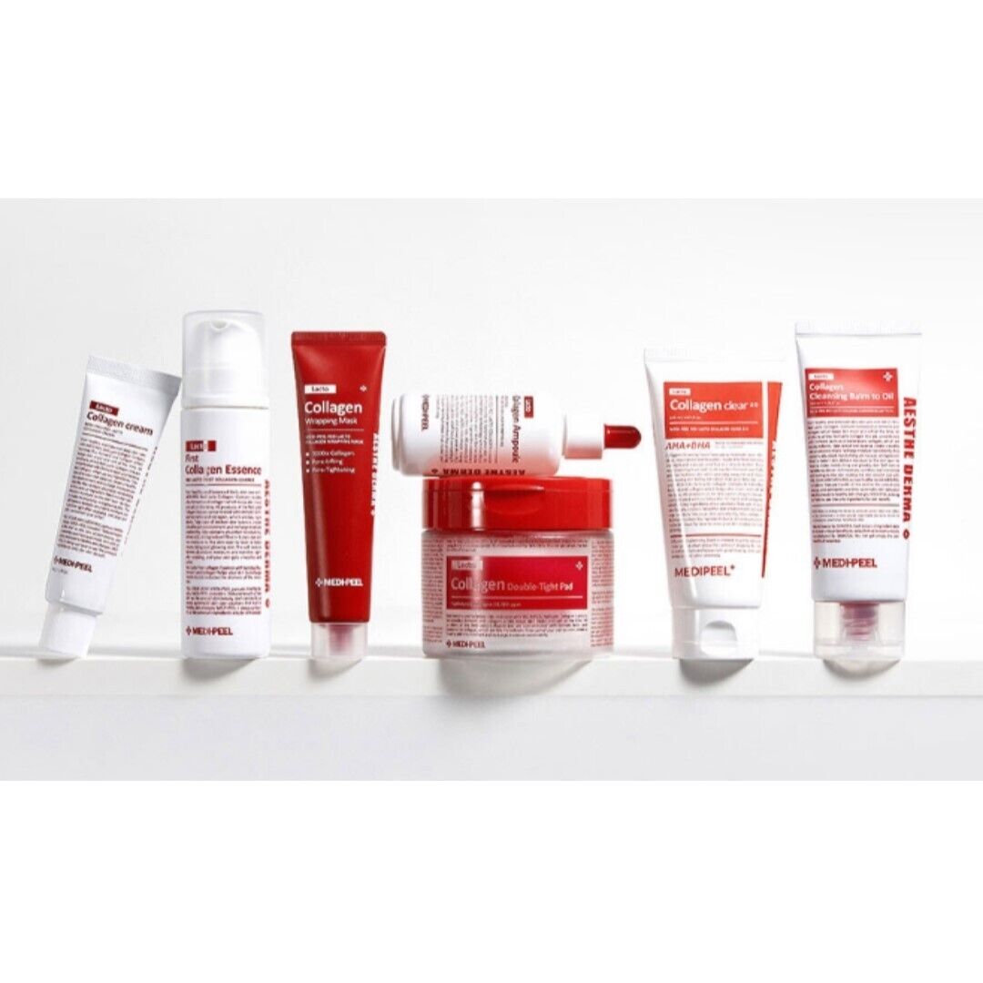 MEDIPEEL+ Red Lacto Collagen Clear Cleansing Foam 120mlx2EA/Pore/Deep Cleanser