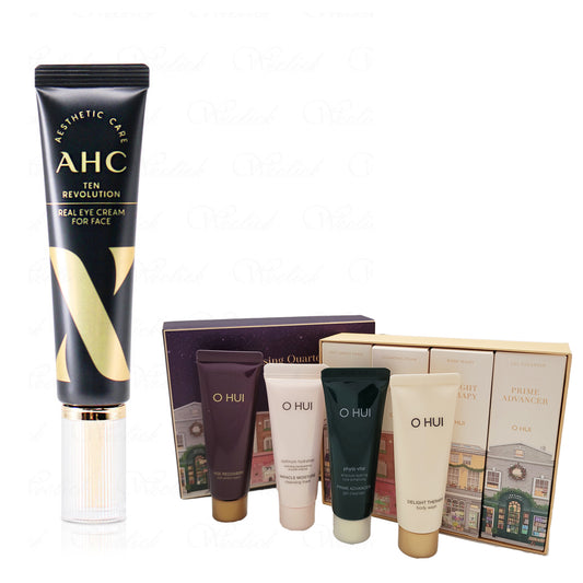 AHC TEN Revolution Eye Cream Season10/30ml+O HUI/OHUI-Cleansing Quartet Kits