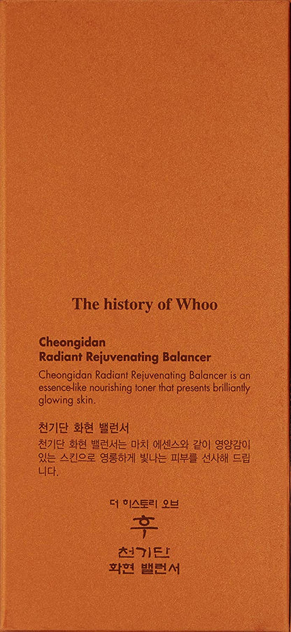 Die Geschichte von Whoo Cheongidan Radiant Rejuvenating Balancer 150 ml / 5,1 fl. Unze. oz.