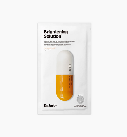 Dr.jart+ Dermask™ Brightening Solution Sheet Mask/Glowing Skin/Pores/Dark Spots