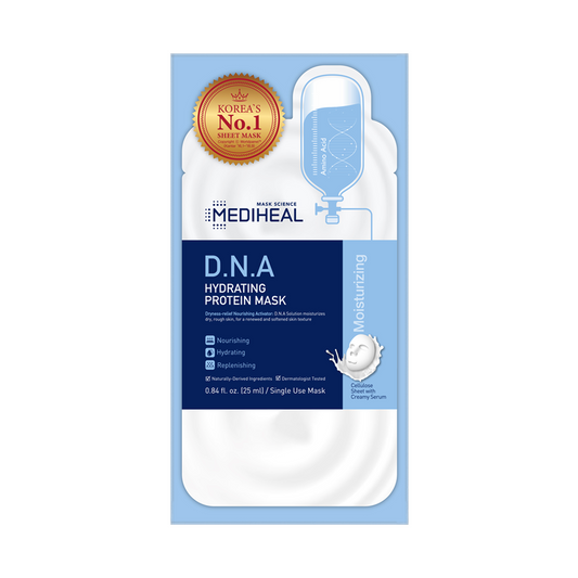MEDIHEAL DNA Proatin Aquaring Mask 1 упаковка (10 листов)