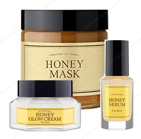 I'm from Honey Glow Serum 30ml & Cream 50ml & Mask 120g