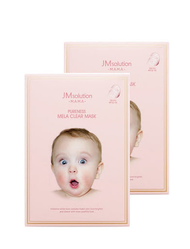 JM Solution Mama Pureness Mela Clear Mask 30ml x 10 Sheets