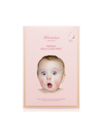 JM Solution Mama Pureness Mela Clear Mask 30ml x 10 Sheets
