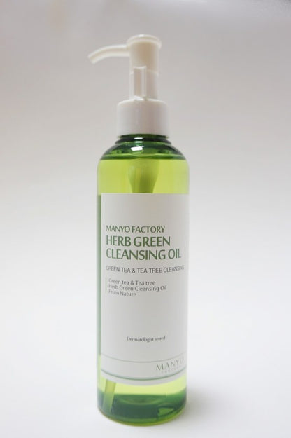 Manyo Factory Herb Green Cleansing Oil 200ml/Clogged Pore/Gentle/Problem skin