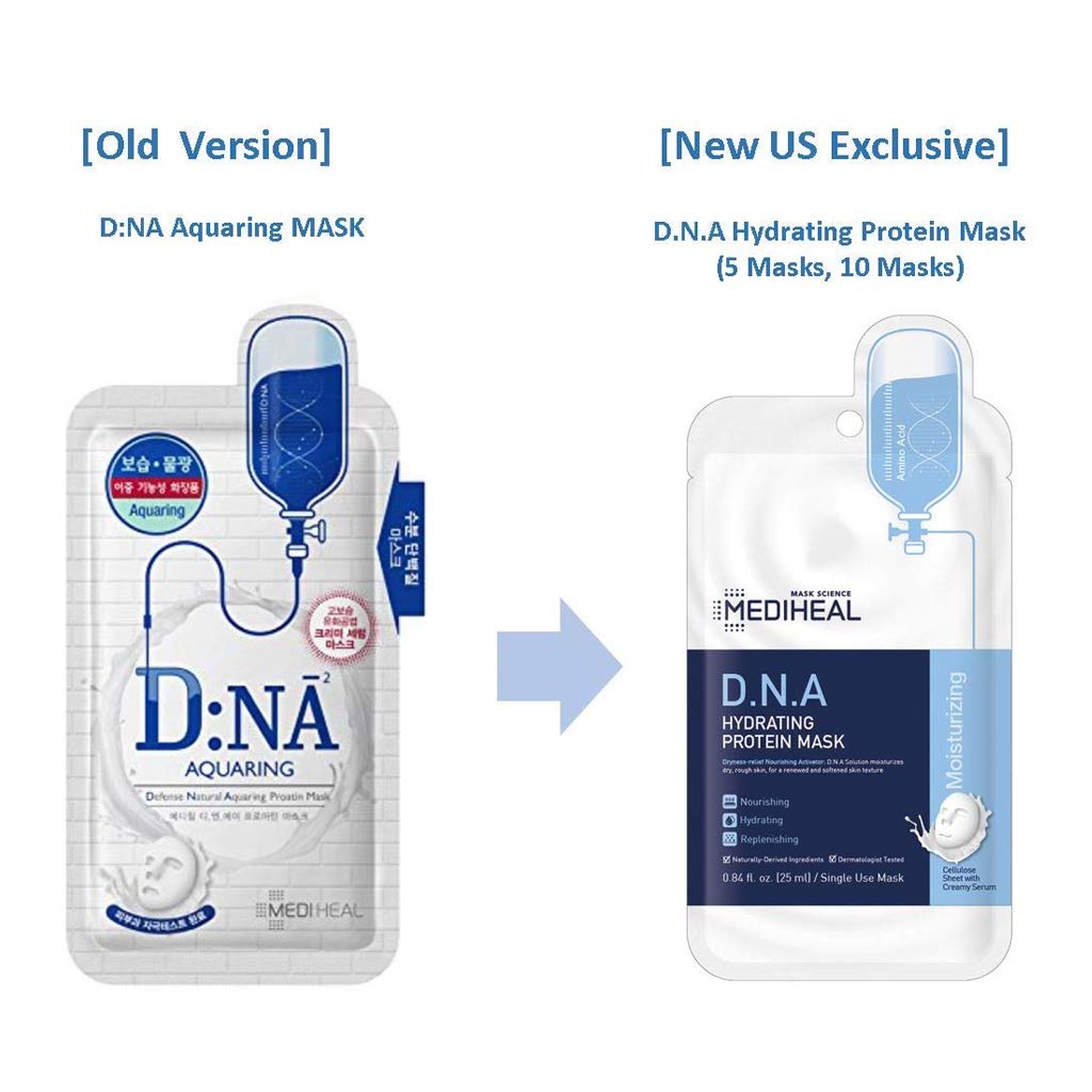 MEDIHEAL DNA Proatin Aquaring Mask 1 Pack (10 Sheets)