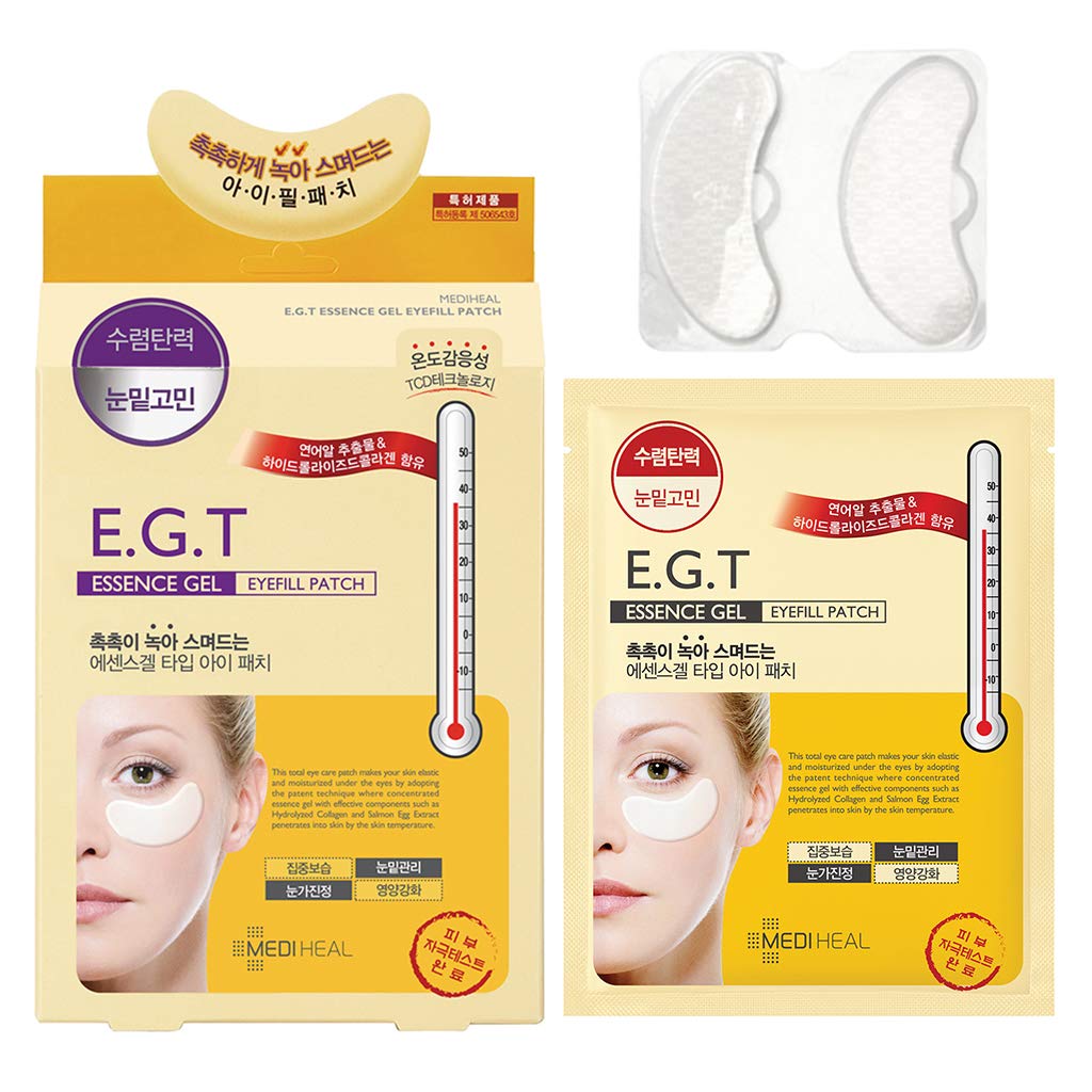 JAYJUN Коллагеновая маска для кожи 25 мл x 10 листов + Mediheal EGT Essence Gel Eye 5 Patch 