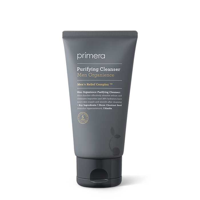 Primera Men Organience Purifying Cleanser 150ml/Clay pack- Cleanser/Two-In-One