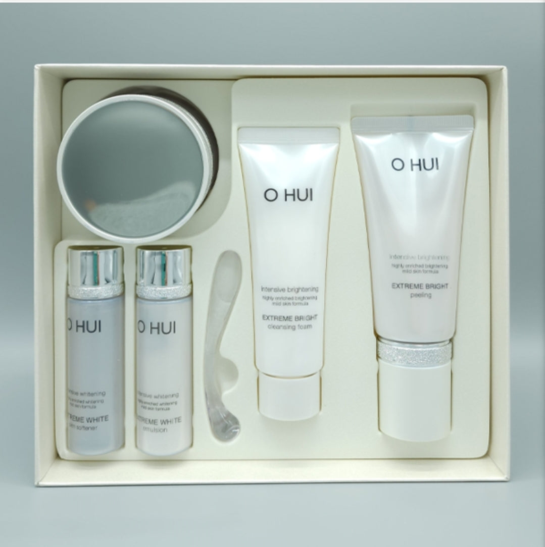 OHUI Extreme White Cream Set 50ml+Peeling 60ml+Kits/Brightening/Dark Spots