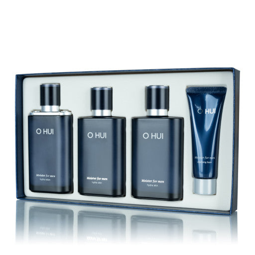 OHUI Meister for Men Fresh 4pcs Set/Bergamot/Citrus green scents-Toner+Emulsion