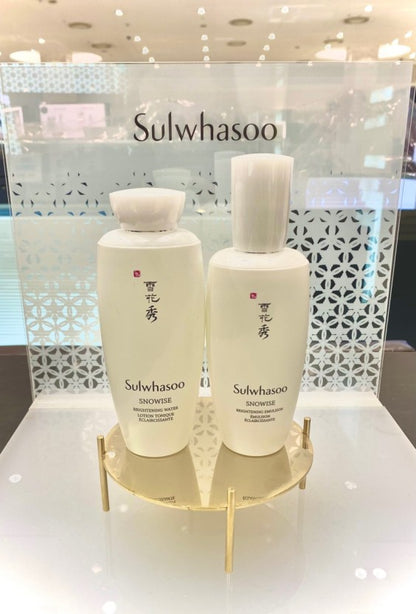 Sulwhasoo Snowise Brightening Water 125ml + Emulsion 125ml /Ginseng/Hydrating/No Case
