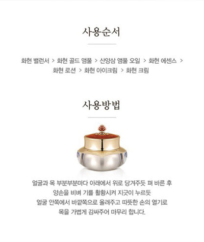 The history of whoo Cheongidan Radiant Rejuvenating Set/Hwahyun 3sets/Anti-aging