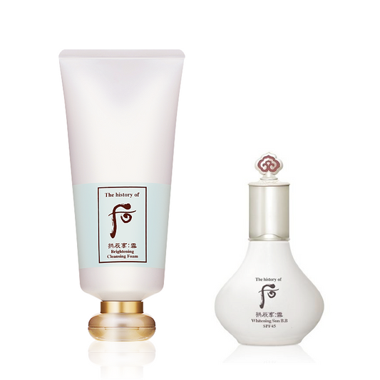 The History of Whoo Gongjinhyang Radiant White BB + Brightening Foam Cleanser